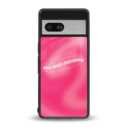 Faith First back phone cover | glass case for google pixel 7a