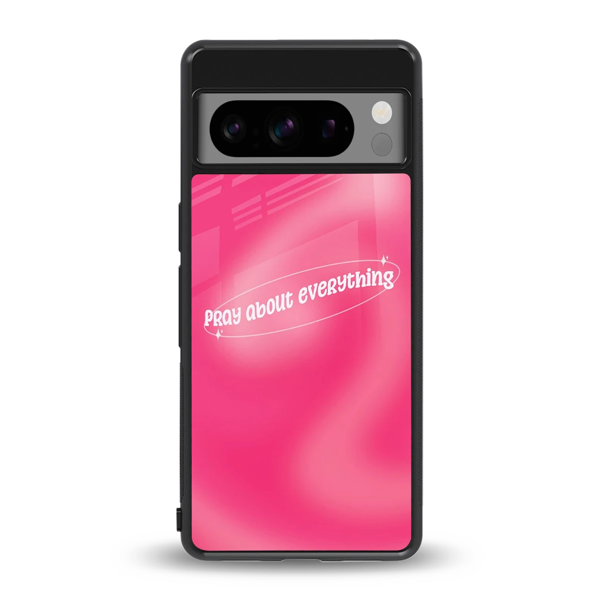 Faith First back phone cover | glass case for google pixel 8 pro