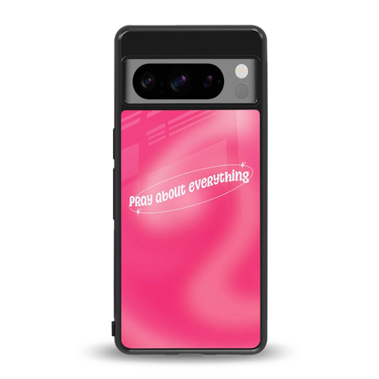 Faith First back phone cover | glass case for google pixel 8 pro