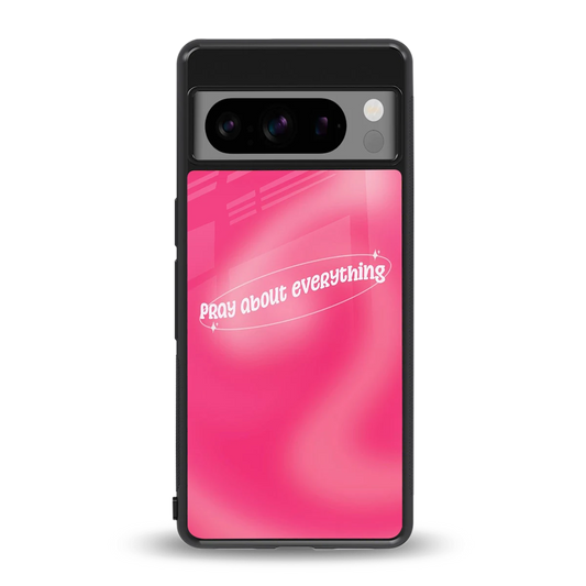 Faith First back phone cover | glass case for google pixel 8 pro