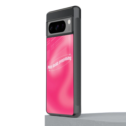 Faith First stylish phone case for google pixel 8 pro | glossy glass and slim fit