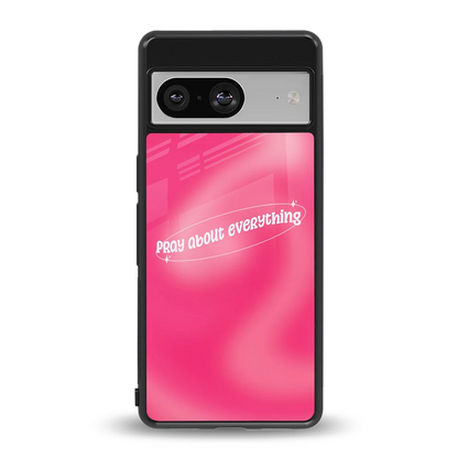 Faith First back phone cover | glass case for google pixel 8