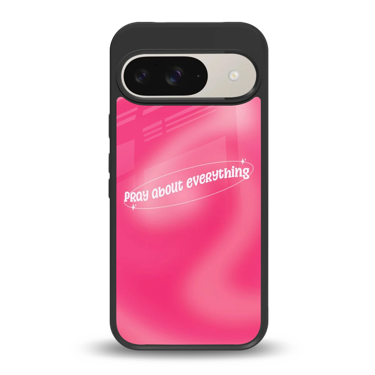 Faith First back phone cover | glass case for google pixel 9
