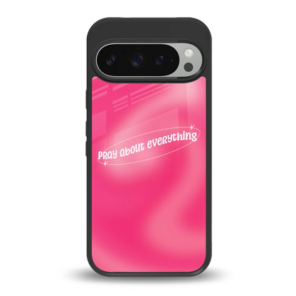 Faith First back phone cover | glass case for google pixel 9 pro