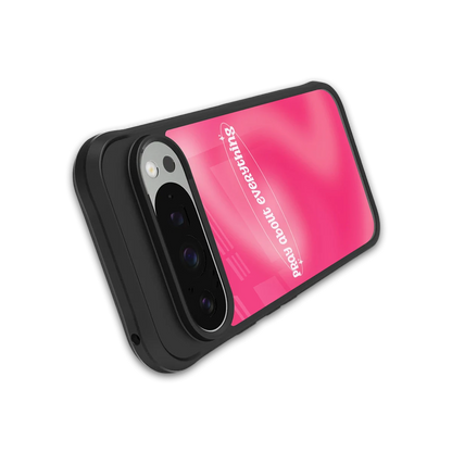 Faith First stylish phone case for google pixel 9 pro | glossy glass and slim fit