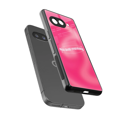 Faith First sleek google pixel 10a cover with tempered glass back and TPU edges