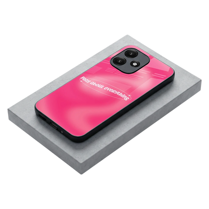 Faith First stylish phone case for redmi 12 5g | glossy glass and slim fit