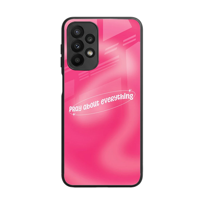 Faith First back phone cover | glass case for samsung galaxy a23