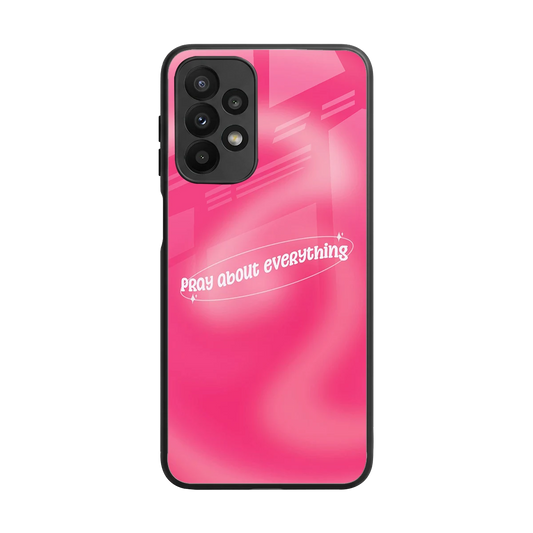 Faith First back phone cover | glass case for samsung galaxy a23