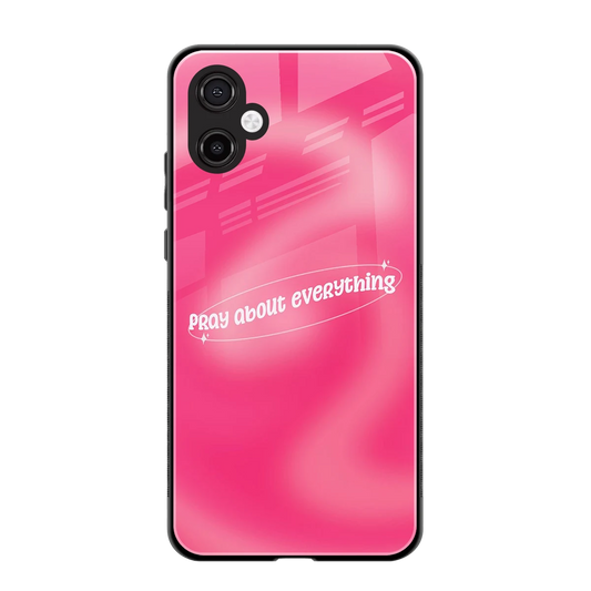 Faith First back phone cover | glass case for samsung galaxy a06 5g