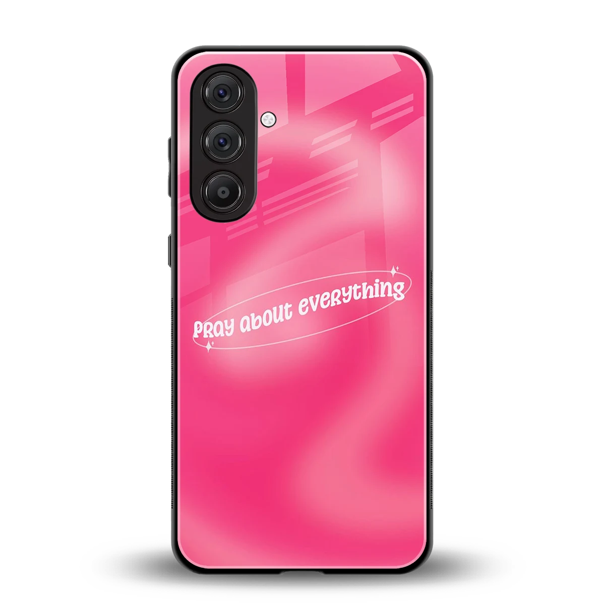 Faith First back phone cover | glass case for samsung galaxy a37 5g