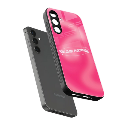 Faith First sleek samsung galaxy a14 5g cover with tempered glass back and TPU edges