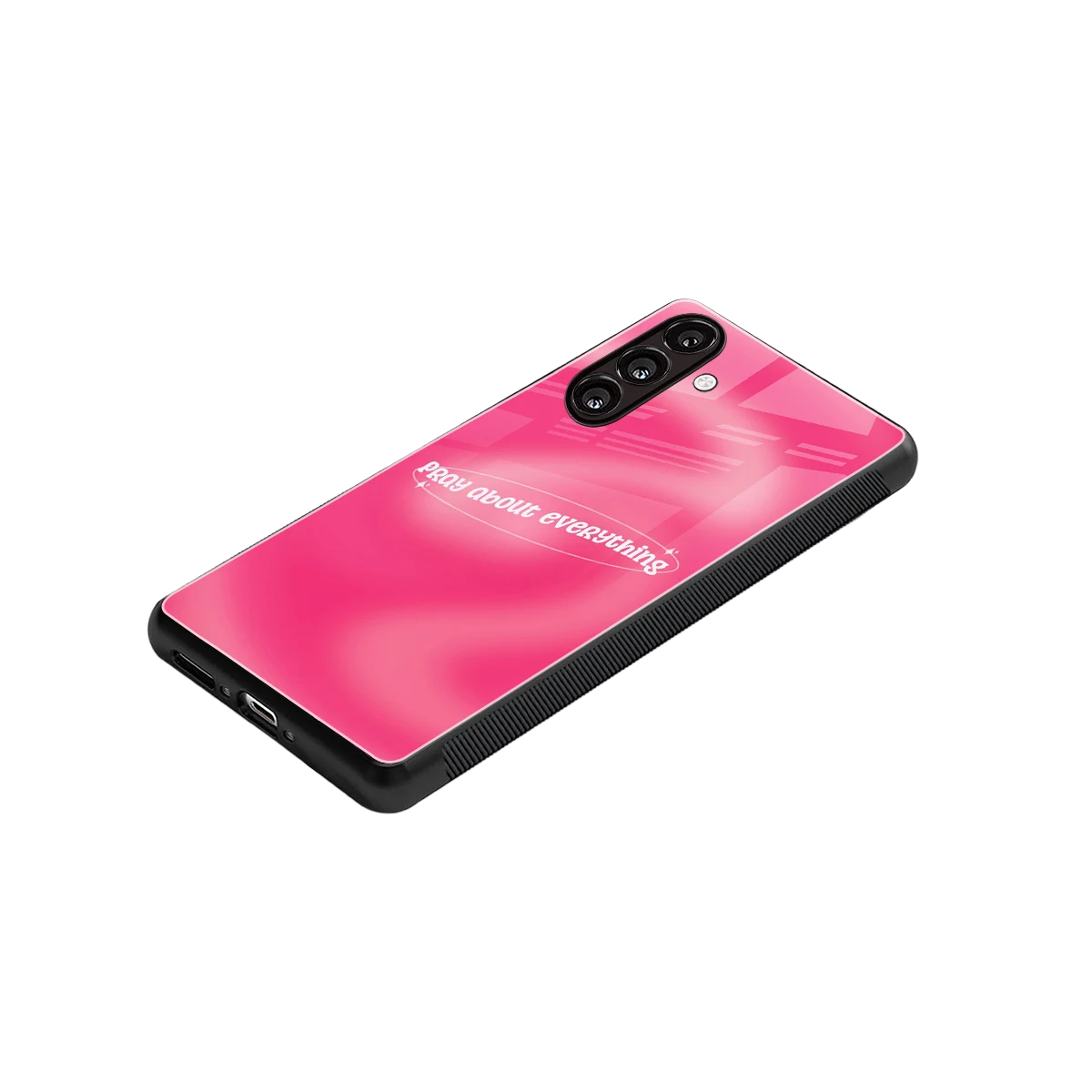 Faith First stylish phone case for samsung galaxy a37 5g | glossy glass and slim fit
