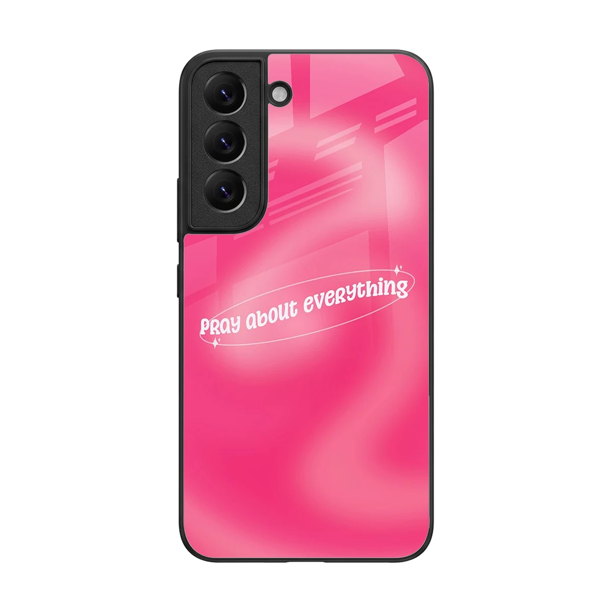 Faith First back phone cover | glass case for samsung galaxy s22