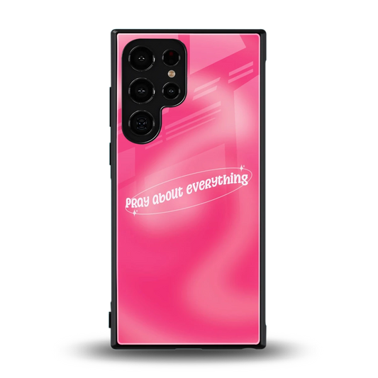 Faith First back phone cover | glass case for samsung galaxy s23 ultra