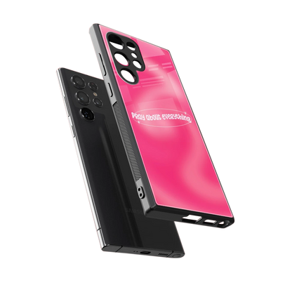 Faith First sleek samsung galaxy s23 ultra cover with tempered glass back and TPU edges