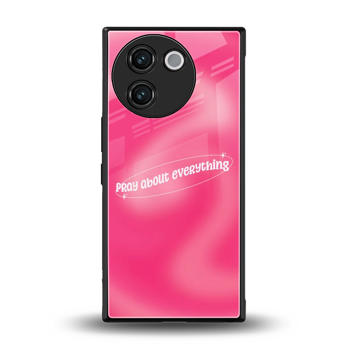 Faith First back phone cover | glass case for vivo v30e