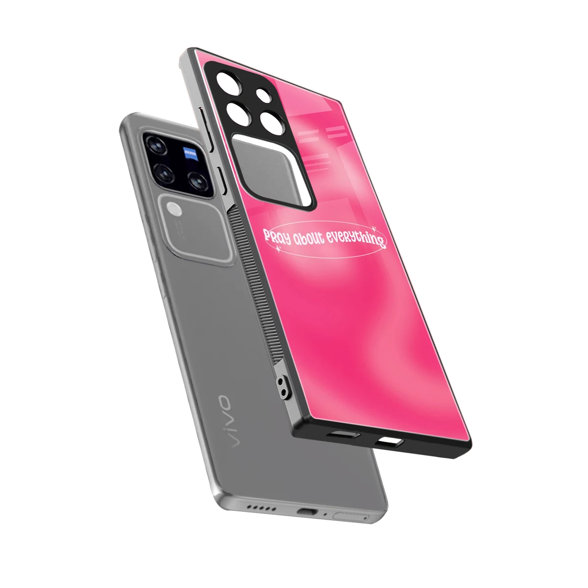 Faith First sleekvivo v30 pro cover with tempered glass back and TPU edges