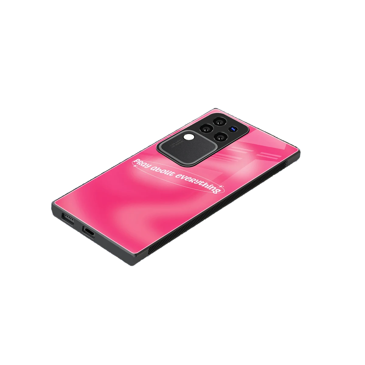 Faith First stylish phone case forvivo v30 pro | glossy glass and slim fit