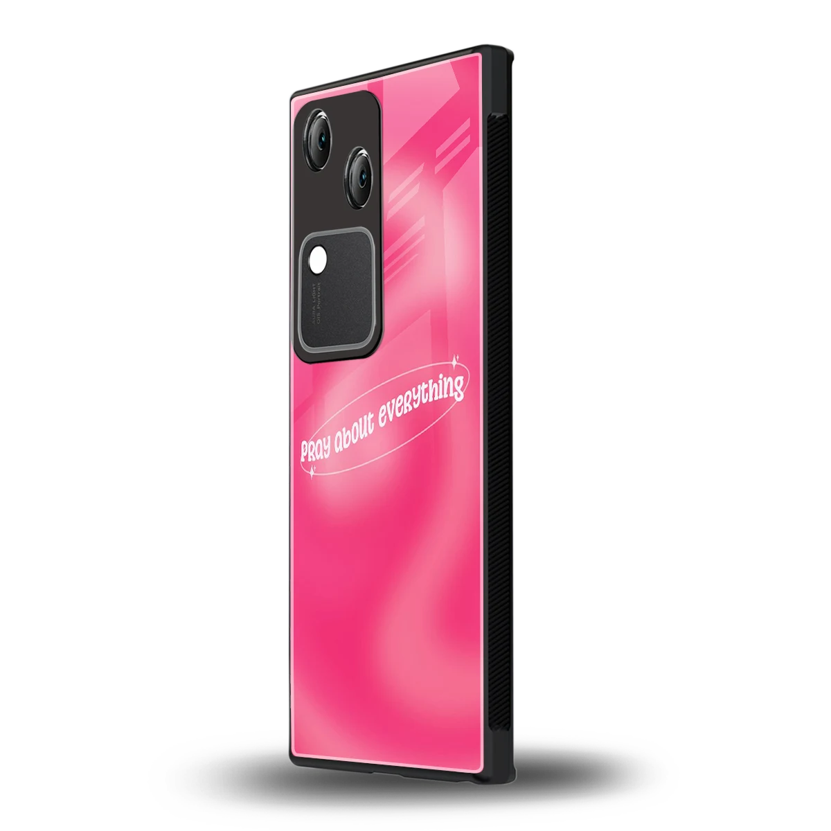 Faith First vivo v30 mobile cover | shockproof glass phone case
