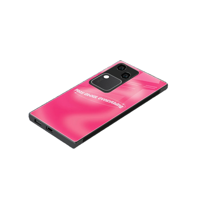 Faith First stylish phone case for vivo v30 | glossy glass and slim fit