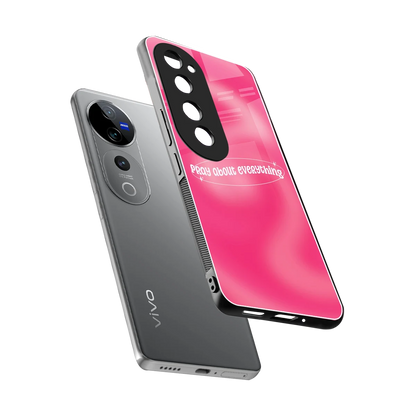 Faith First sleek vivo v40 pro cover with tempered glass back and TPU edges