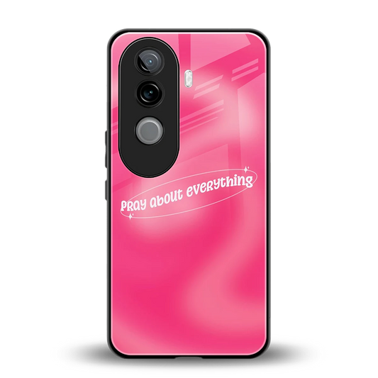 Faith First back phone cover | glass case for vivo v40e