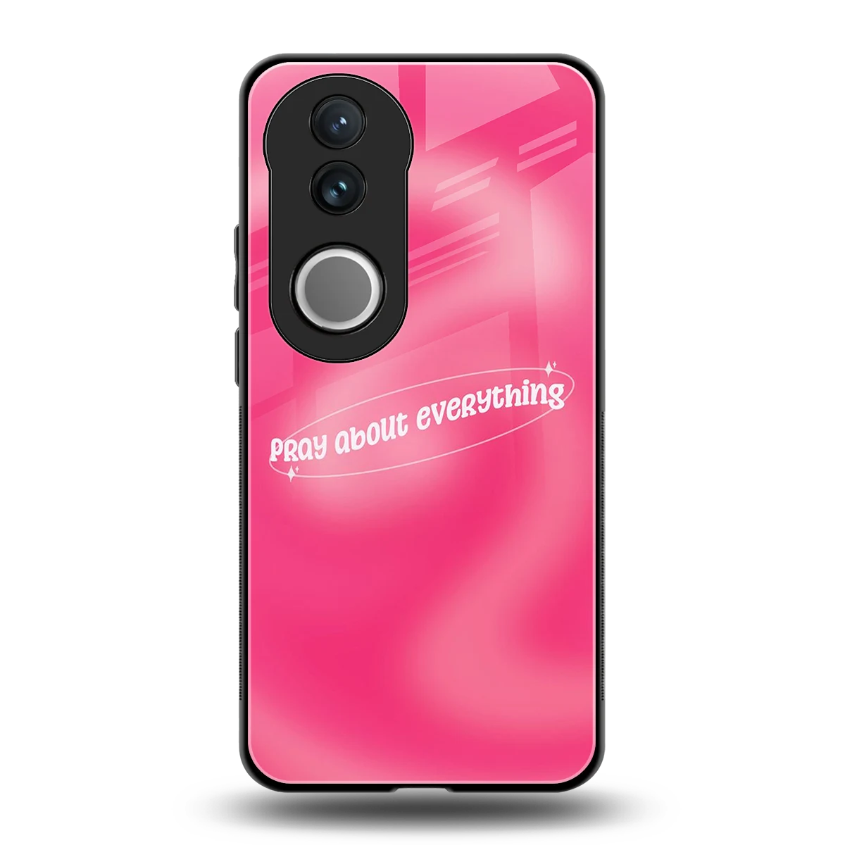 Faith First back phone cover | glass case for vivo v50