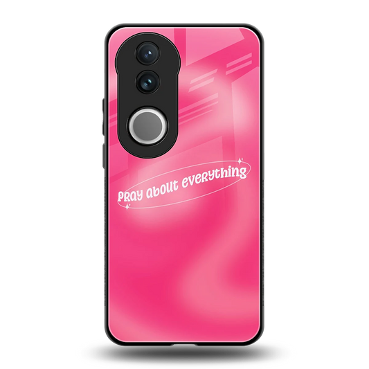 Faith First back phone cover | glass case for vivo v50
