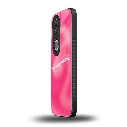 Faith First vivo v50 mobile cover | shockproof glass phone case