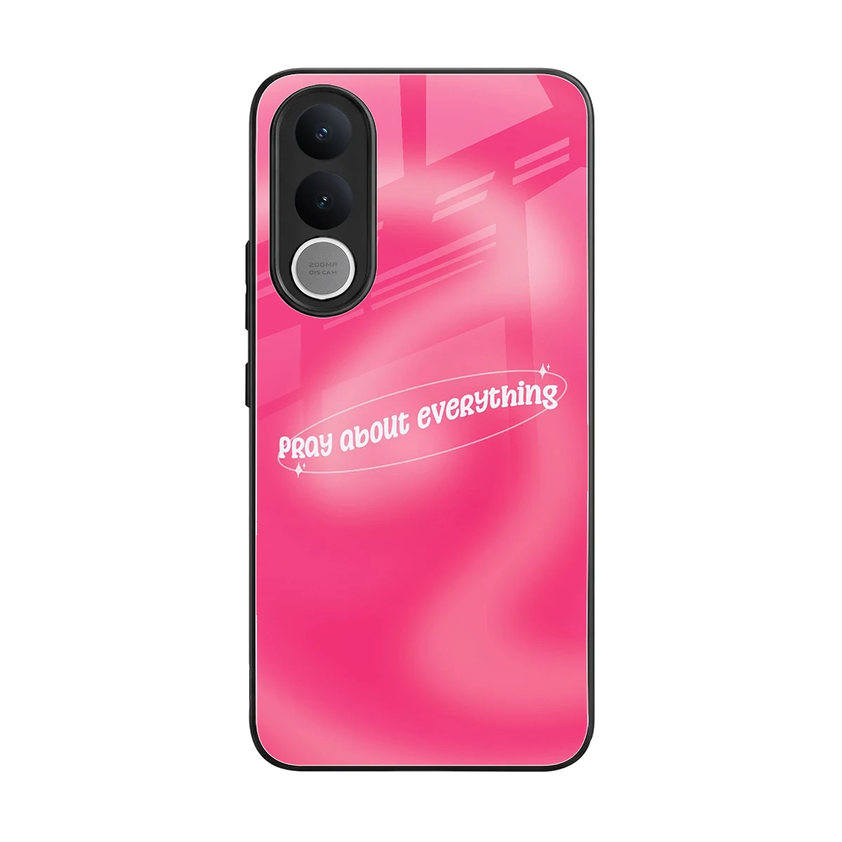 Faith First back phone cover | glass case for vivo v70 fe