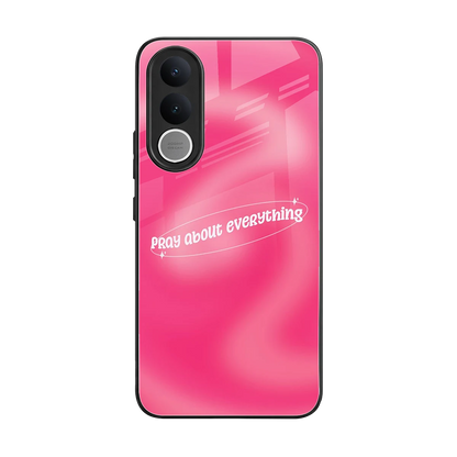 Faith First back phone cover | glass case for vivo v70 fe
