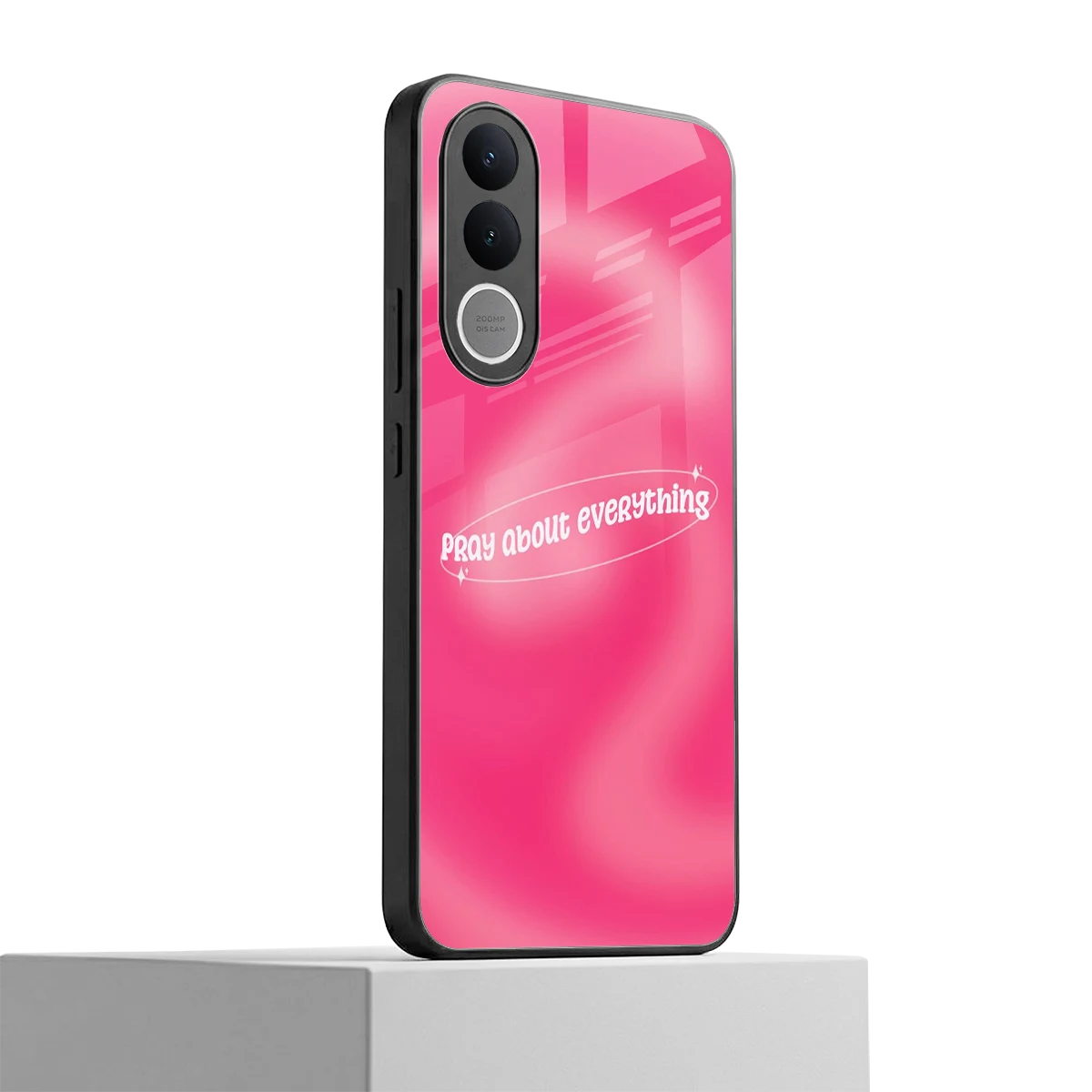 Faith First vivo v70 fe mobile cover | shockproof glass phone case