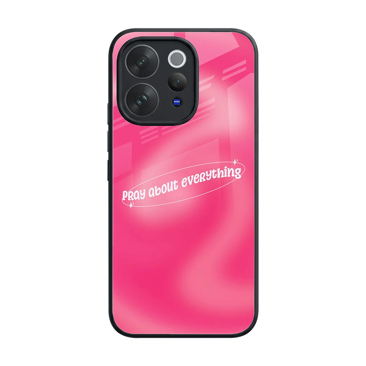 Faith First back phone cover | glass case for vivo v70 elite