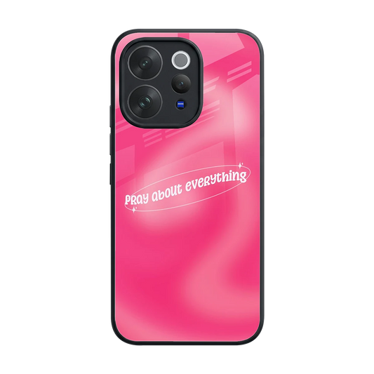 Faith First back phone cover | glass case for vivo v70 elite