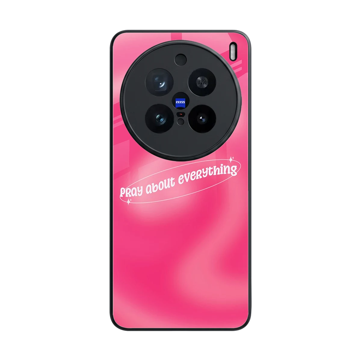 Faith First back phone cover | glass case for vivo x200 pro