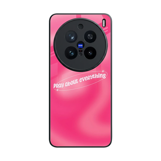 Faith First back phone cover | glass case for vivo x200 pro