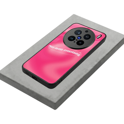 Faith First stylish phone case for vivo x200 pro | glossy glass and slim fit