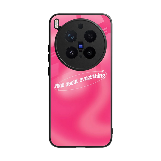 Faith First back phone cover | glass case for vivo x300 pro