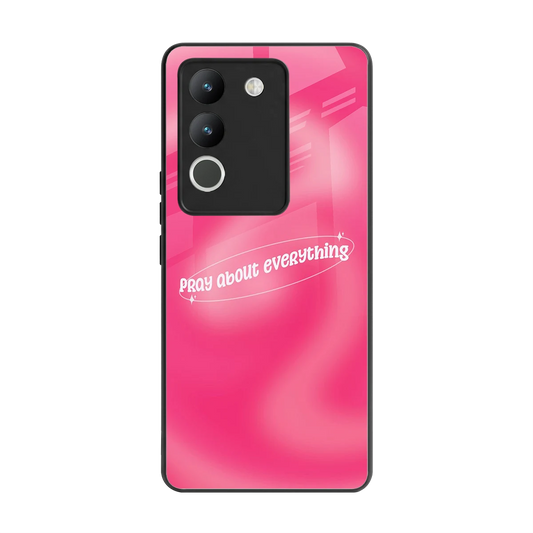 Faith First back phone cover | glass case for vivo y200 5g