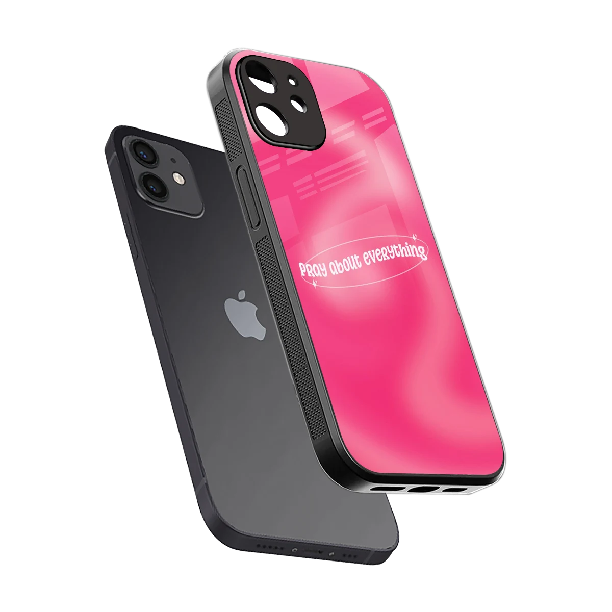Faith First sleek iphone 11 cover with tempered glass back and TPU edges