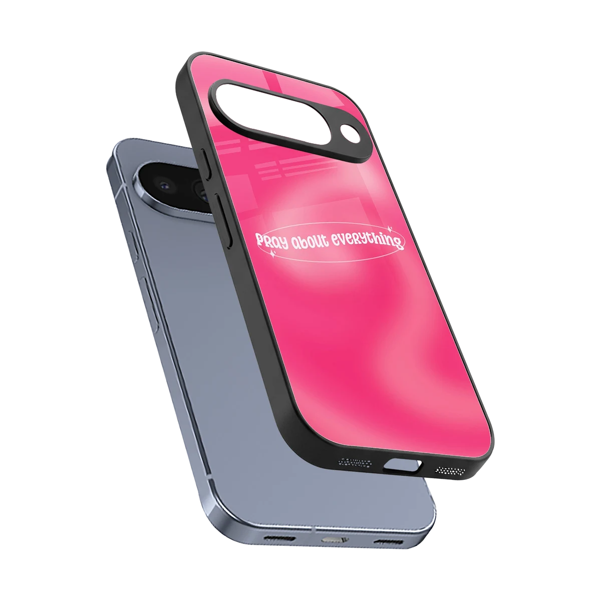 Faith First sleek google pixel 10 cover with tempered glass back and TPU edges