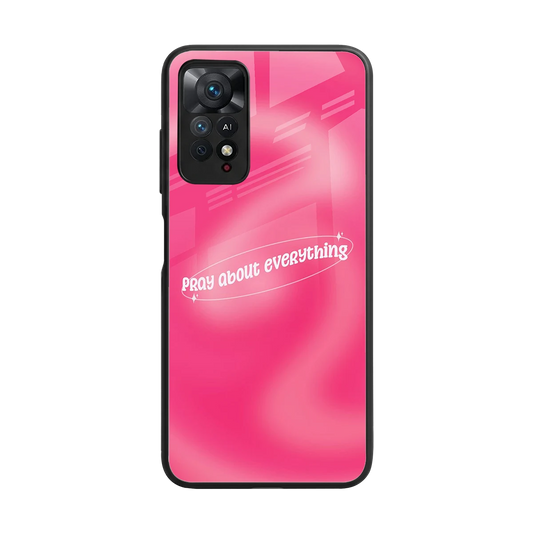 Faith First back phone cover | glass case for redmi note 11 pro