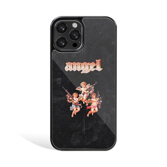 Premium Glass Back Mobile Phone Cover for iPhone, Samsung, OnePlus, Google Pixel, Redmi, Oppo, Vivo & Realme