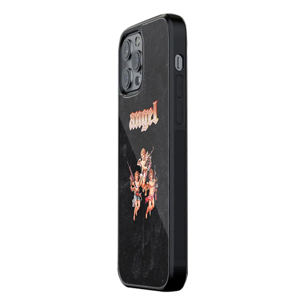 Trendy Glass Back Mobile Case for iPhone, Samsung, Redmi, OnePlus, Google Pixel, Motorola
