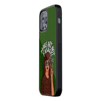 Trendy Glass Back Mobile Case for iPhone, Samsung, Redmi, OnePlus, Google Pixel, Motorola
