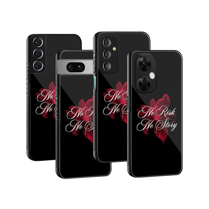 Stylish Glass Back Case for All Smartphones iPhone, Samsung, OnePlus, Pixel, Redmi, Oppo, Vivo, Motorola