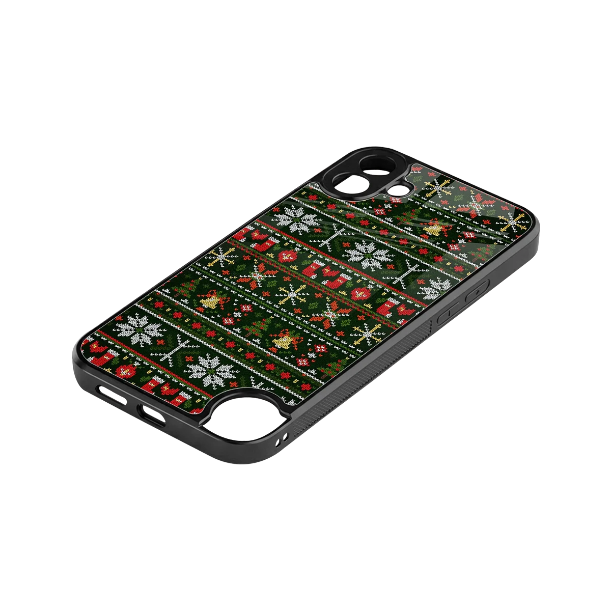 Festive Knit stylish phone case for cmf nothing phone 1 | glossy glass and slim fit