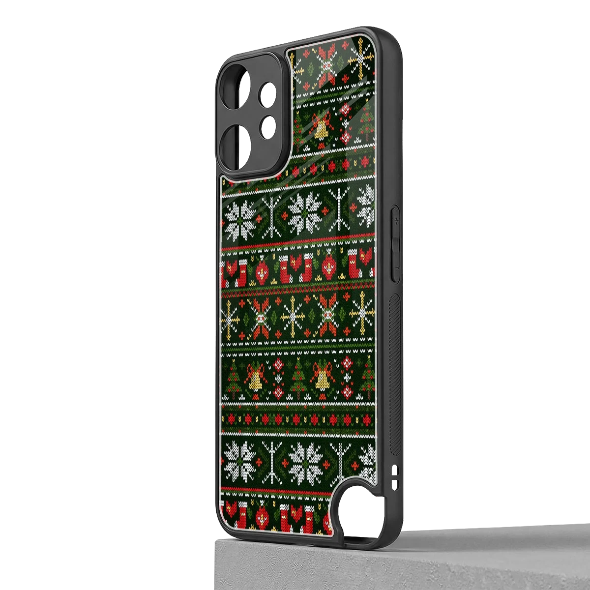 Festive Knit cmf nothing phone 2 pro mobile cover | shockproof glass phone case