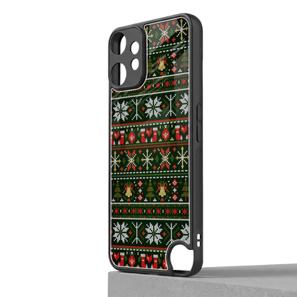 Festive Knit cmf nothing phone 2 pro mobile cover | shockproof glass phone case